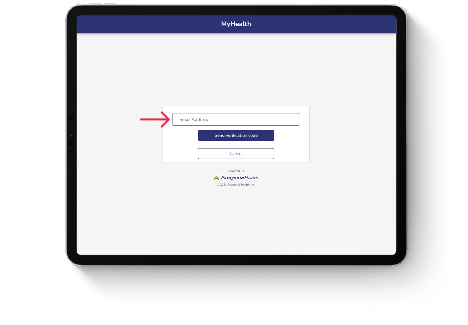 Paso 2: Para poder recuperar su cuenta, el sistema confirma su autenticidad enviando a su email un "Verification Code".